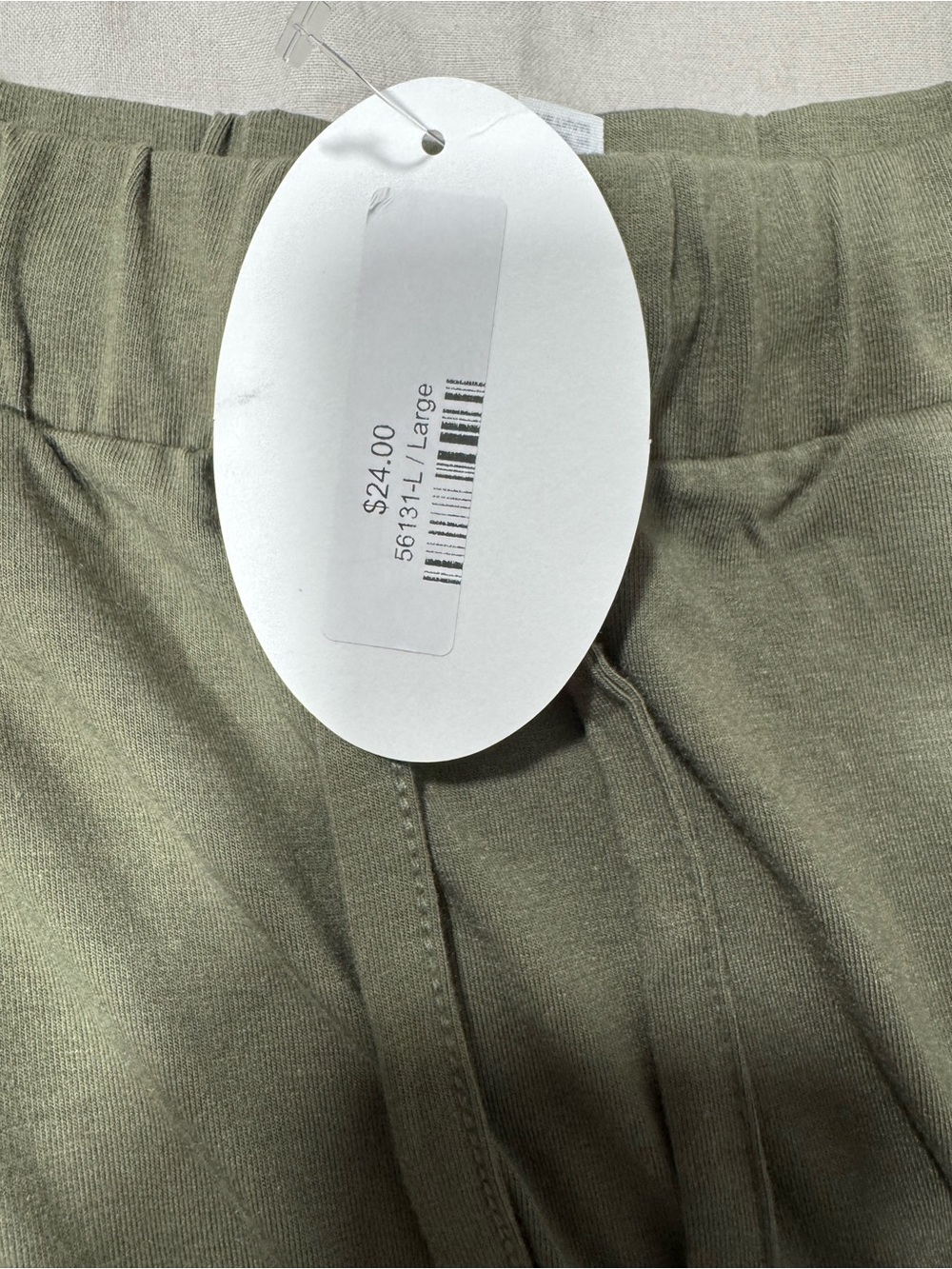 Zenna Women's Olive Green Drawstring Skirt - Picture 3 of 3